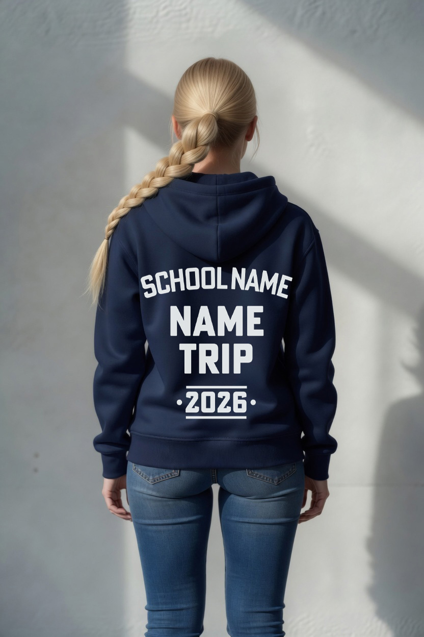 Simple School Trip on hoodie