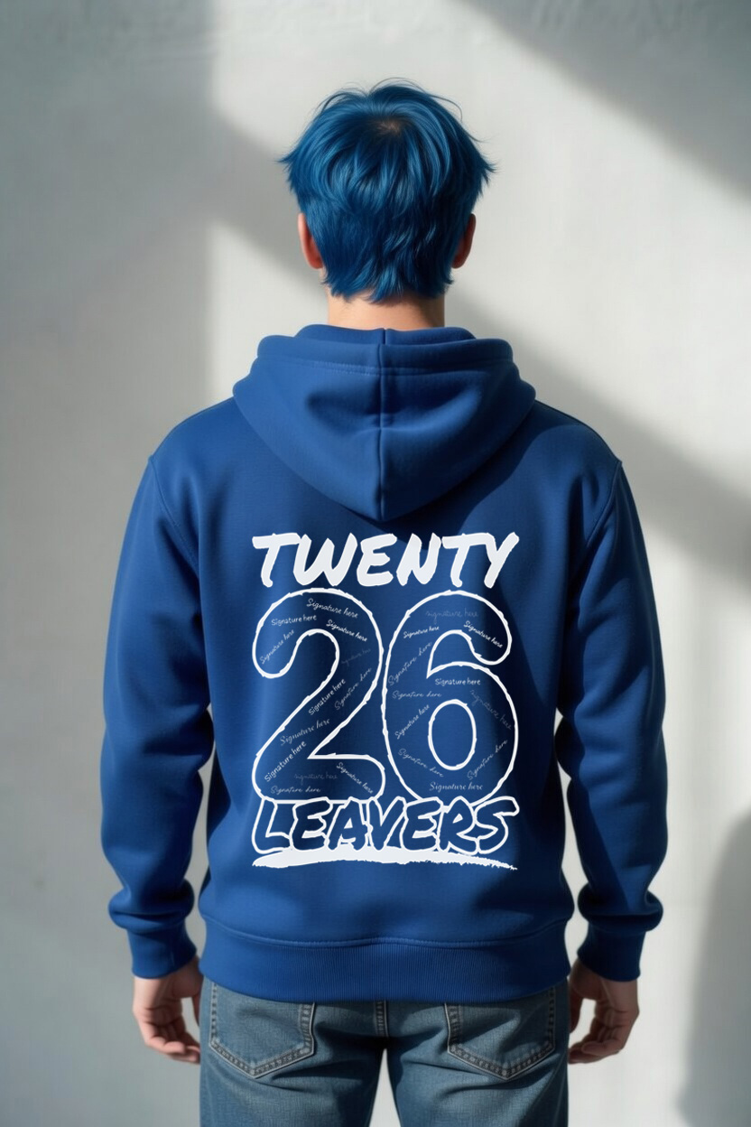 Signatures on hoodie