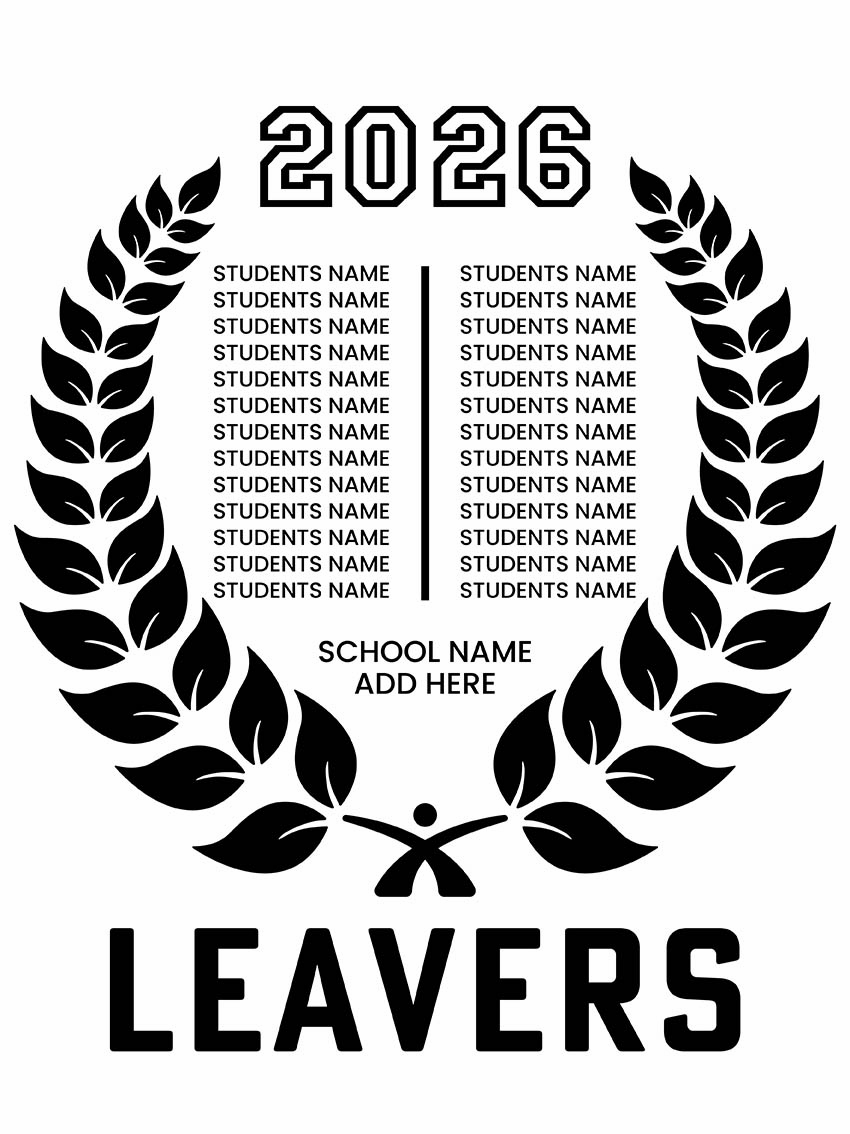 Leaf Surround hoodie back design